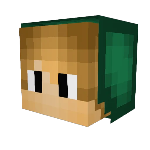 lilIcyourdead Minecraft avatar head, 3D render