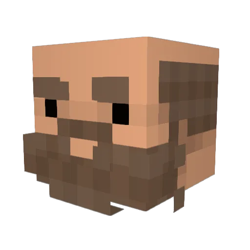 lilSigma25 Minecraft avatar head, 3D render