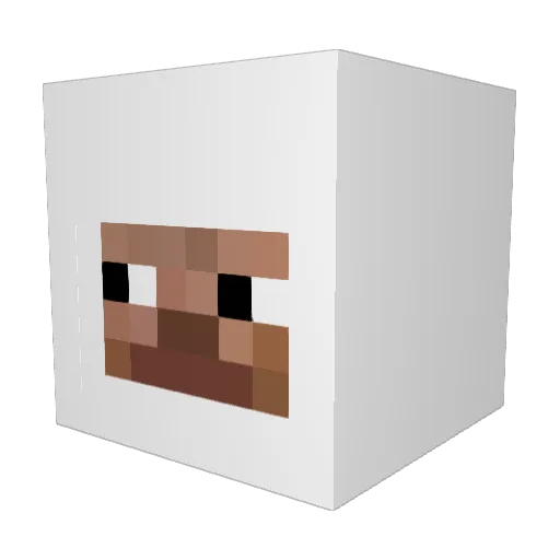 lilSpector Minecraft avatar head, 3D render