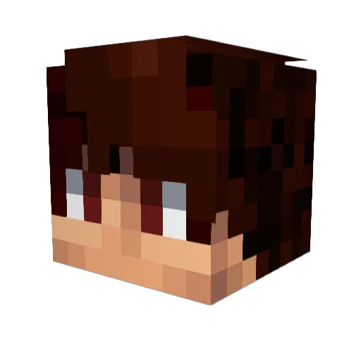lil_Dante Minecraft avatar head, 3D render