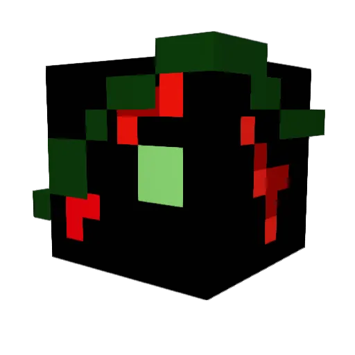 lil_E16 Minecraft avatar head, 3D render