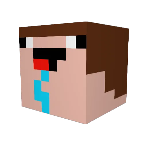 lil_Icy01 Minecraft avatar head, 3D render