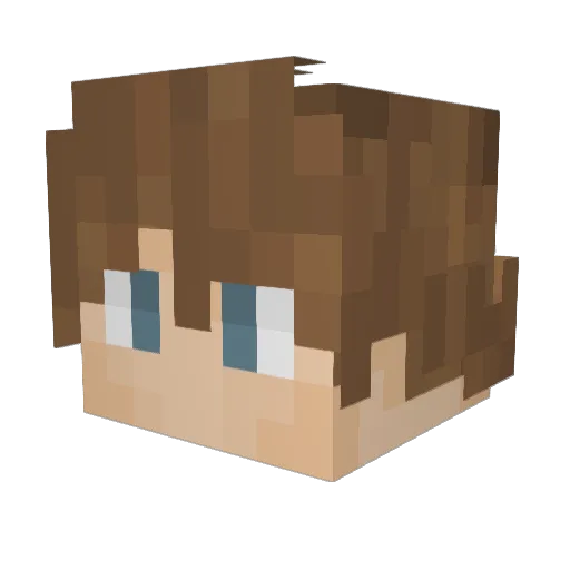lil_JimmyPotato Minecraft avatar head, 3D render