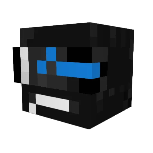 lil_L1nx Minecraft avatar head, 3D render