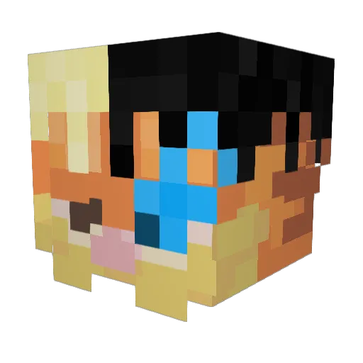 lil_Shaun Minecraft avatar head, 3D render