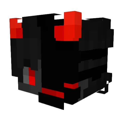 lil_Spookey Minecraft avatar head, 3D render