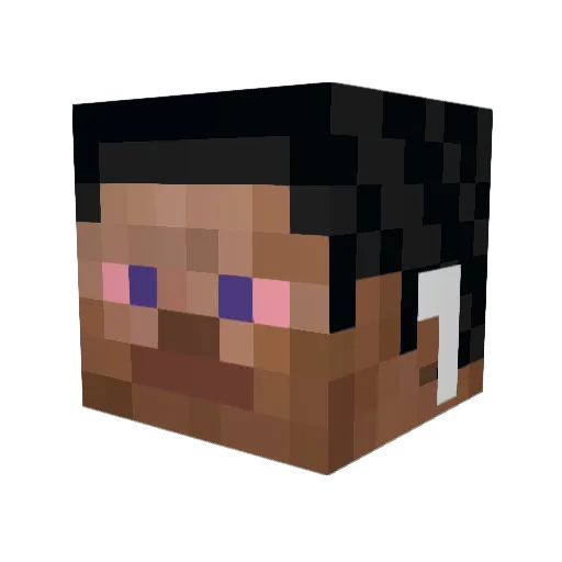 lil_ahbe Minecraft avatar head, 3D render