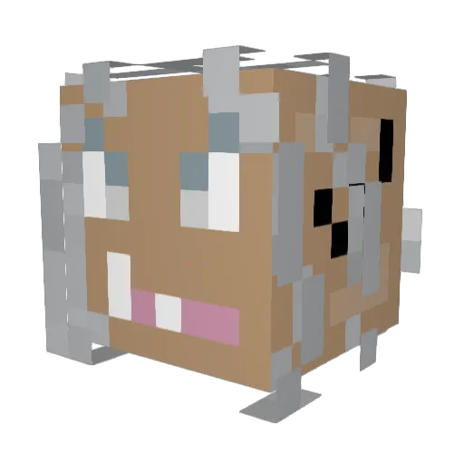 lil_beanazz Minecraft avatar head, 3D render