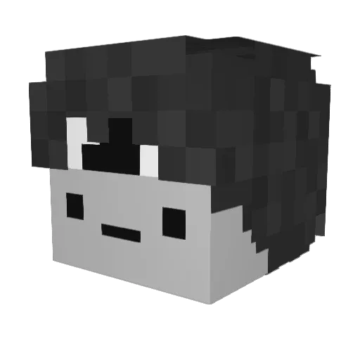 lil_carloski Minecraft avatar head, 3D render