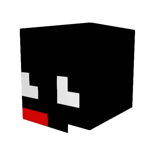 lil_chunkerzz Minecraft avatar head, 3D render
