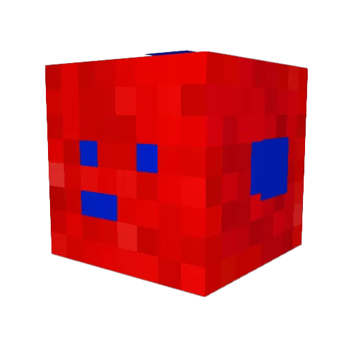 lil_crabb Minecraft avatar head, 3D render