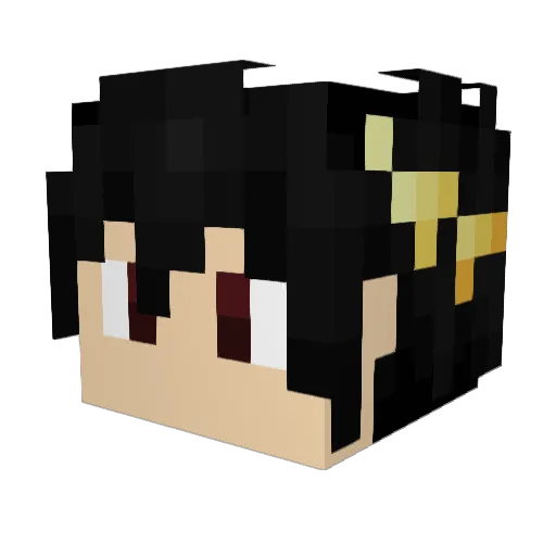 lil_creg Minecraft avatar head, 3D render