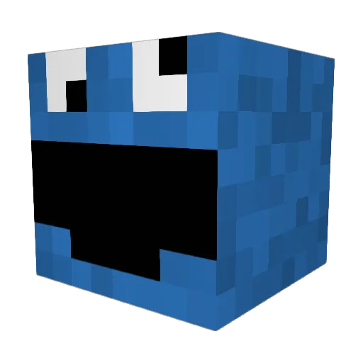 lil_curly Minecraft avatar head, 3D render