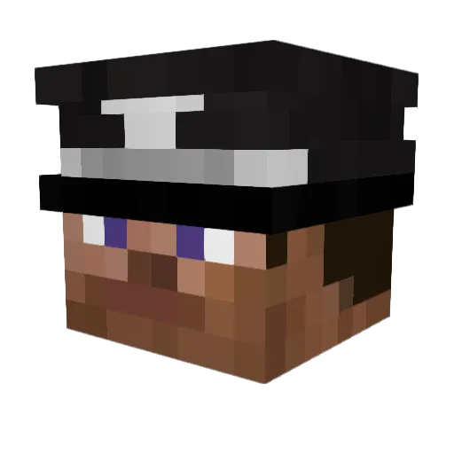 lil_drippo Minecraft avatar head, 3D render