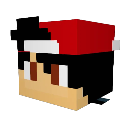 lil_drumer_boy Minecraft avatar head, 3D render