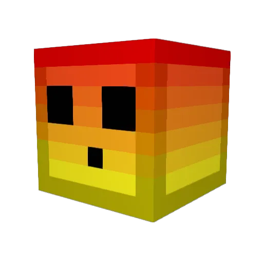 lil_kitto Minecraft avatar head, 3D render
