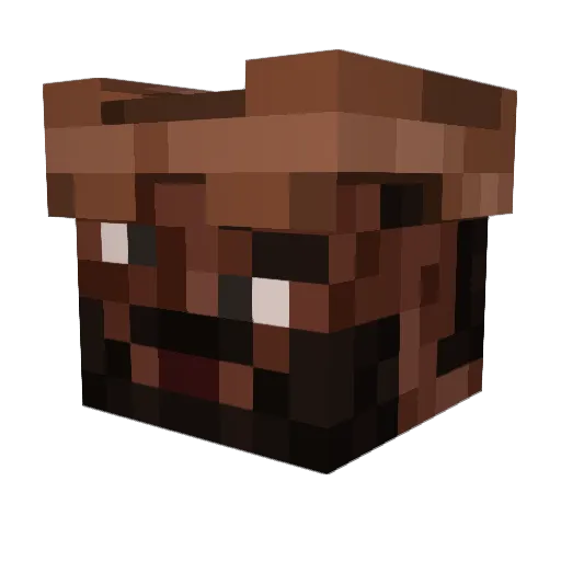 lil_knegroo Minecraft avatar head, 3D render