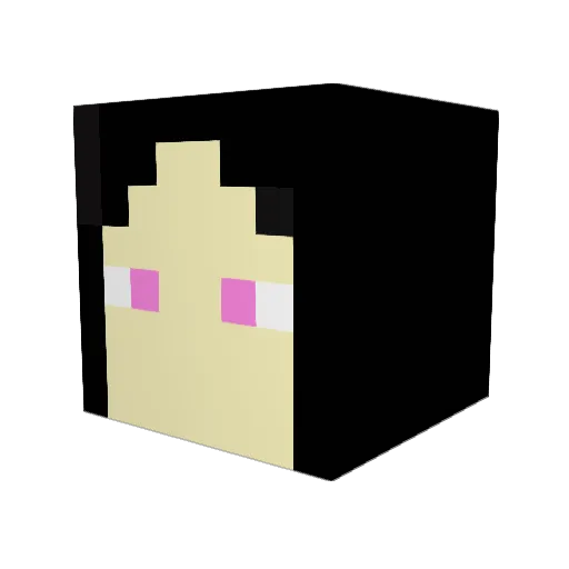 lil_metz Minecraft avatar head, 3D render