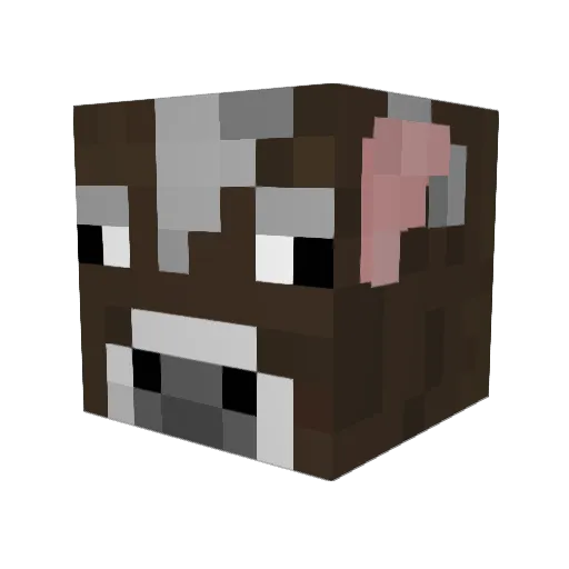 lil_problem Minecraft avatar head, 3D render