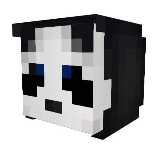 lil_reaper77 Minecraft avatar head, 3D render