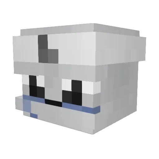 lil_steinmeier Minecraft avatar head, 3D render