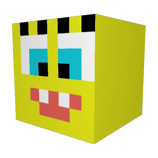 lil_tromp Minecraft avatar head, 3D render