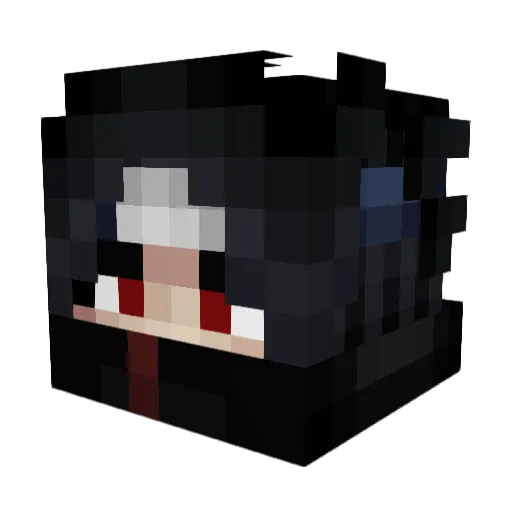 lil_wil Minecraft avatar head, 3D render