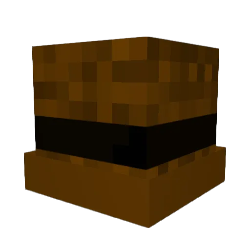 lil_zizi Minecraft avatar head, 3D render