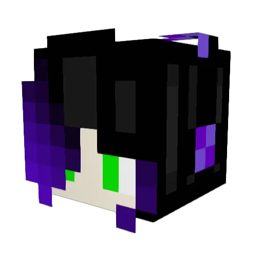lilandra2001 Minecraft avatar head, 3D render