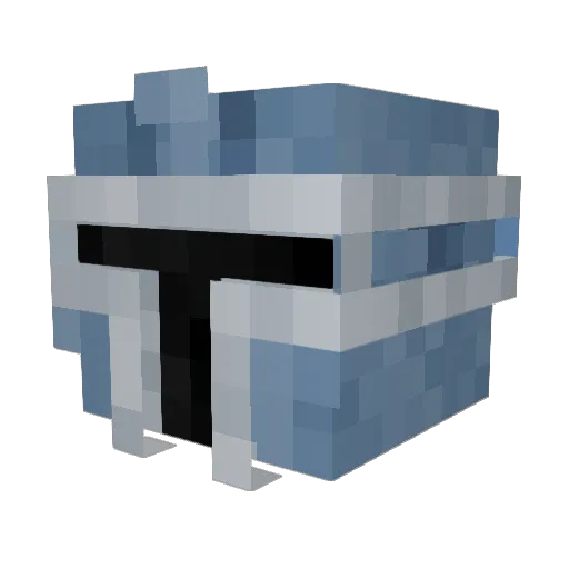 lilas7272 Minecraft avatar head, 3D render