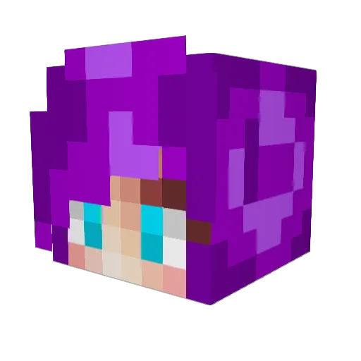 lilbitsoapy Minecraft avatar head, 3D render