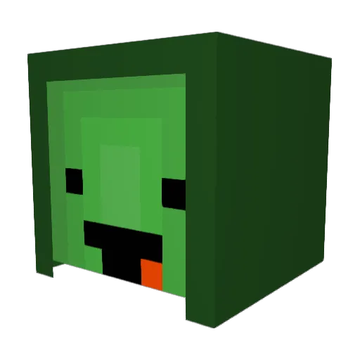 lilcado69 Minecraft avatar head, 3D render
