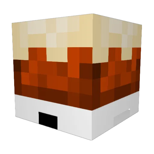 lilcakiee Minecraft avatar head, 3D render