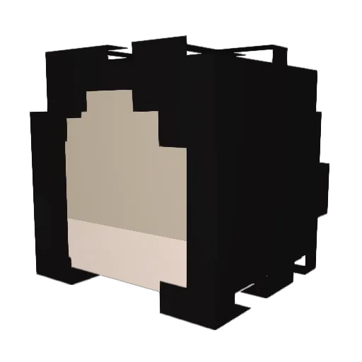 lilchayan Minecraft avatar head, 3D render