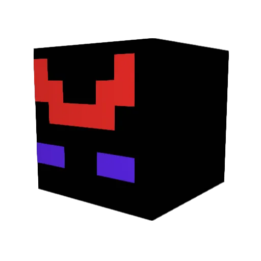 lild55555 Minecraft avatar head, 3D render