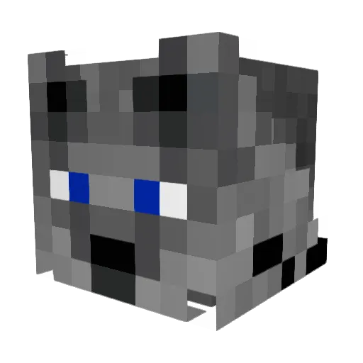 lildave24444 Minecraft avatar head, 3D render
