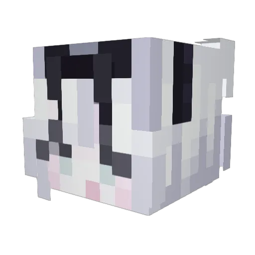 lilfreya Minecraft avatar head, 3D render