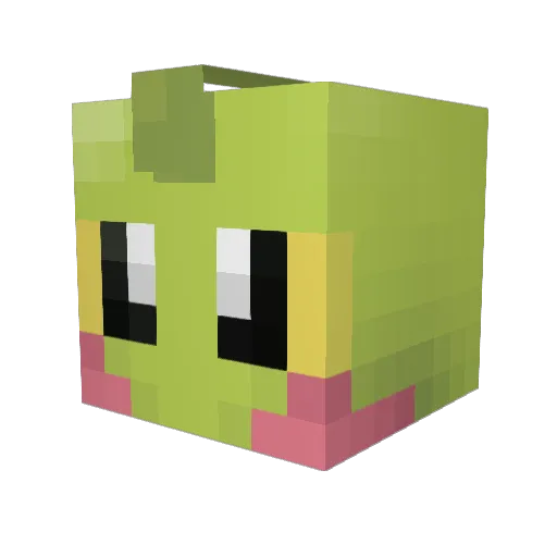 lilgthekid Minecraft avatar head, 3D render
