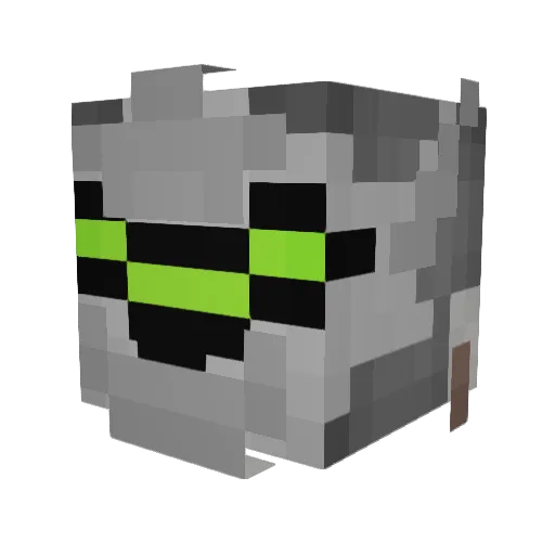 lilgunnerr14 Minecraft avatar head, 3D render
