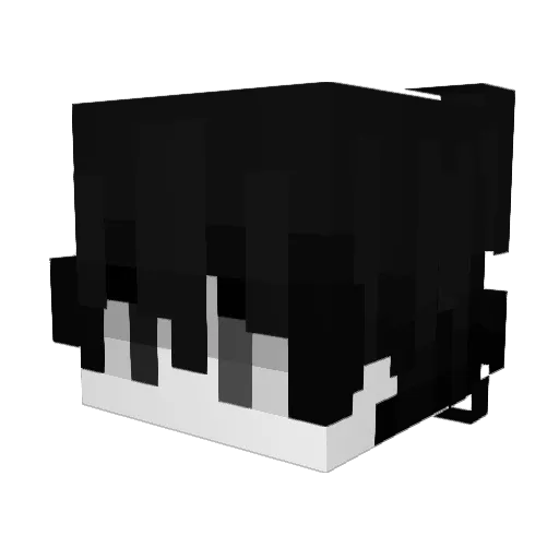 lili502 Minecraft avatar head, 3D render