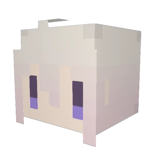 lilicom2928 Minecraft avatar head, 3D render