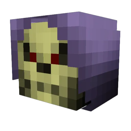 lilindo_s Minecraft avatar head, 3D render