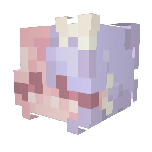 lilith0714 Minecraft avatar head, 3D render