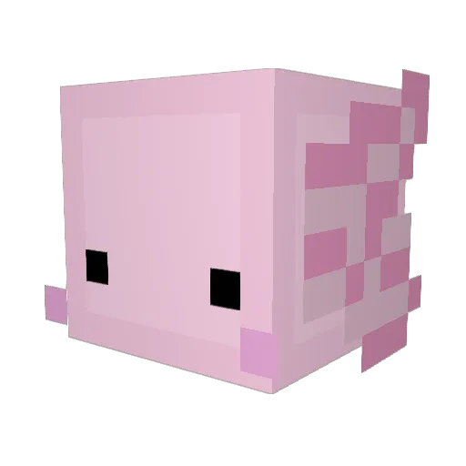 lilith_09 Minecraft avatar head, 3D render