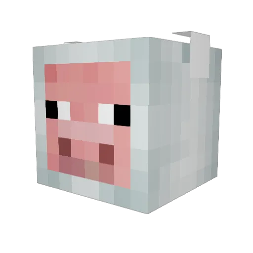 liliun41 Minecraft avatar head, 3D render