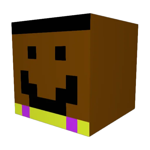 liljohnjohnup4i Minecraft avatar head, 3D render