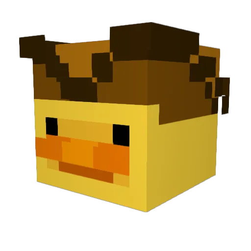 liljojo0730 Minecraft avatar head, 3D render