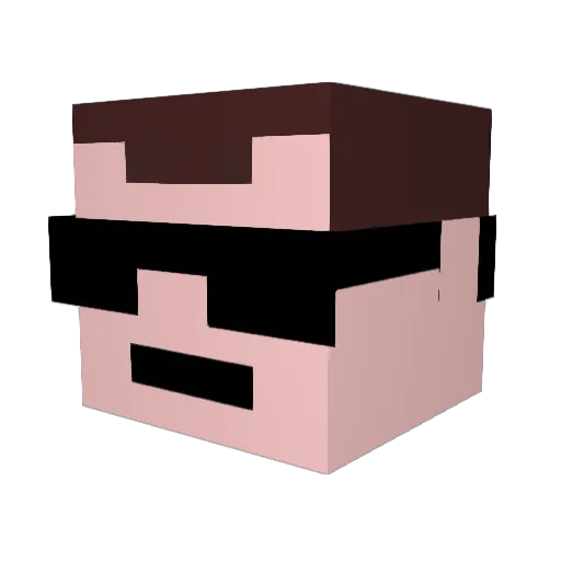 liljuanito401 Minecraft avatar head, 3D render