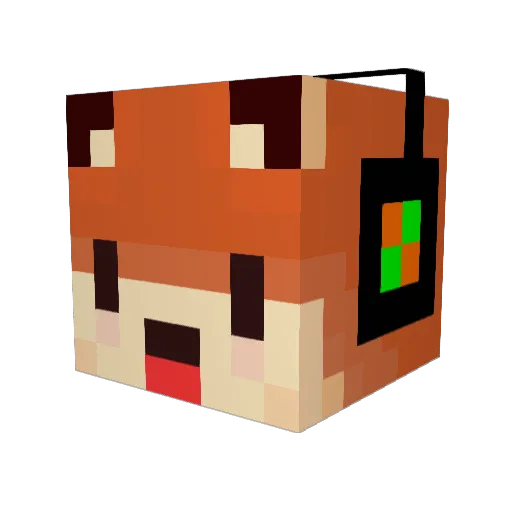 lilkenny01 Minecraft avatar head, 3D render