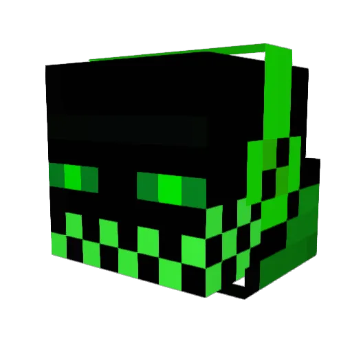 lilkookooee Minecraft avatar head, 3D render